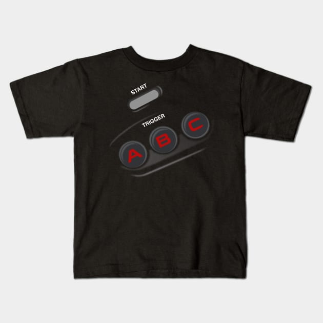 Genesis Buttons Kids T-Shirt by PopCultureShirts